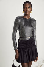 Capucine bodysuit mini elbise