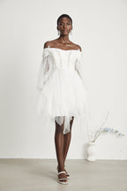 Marie tül mini elbise