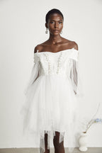 Marie tül mini elbise