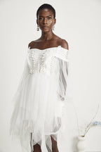 Marie tül mini elbise