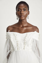 Marie tül mini elbise