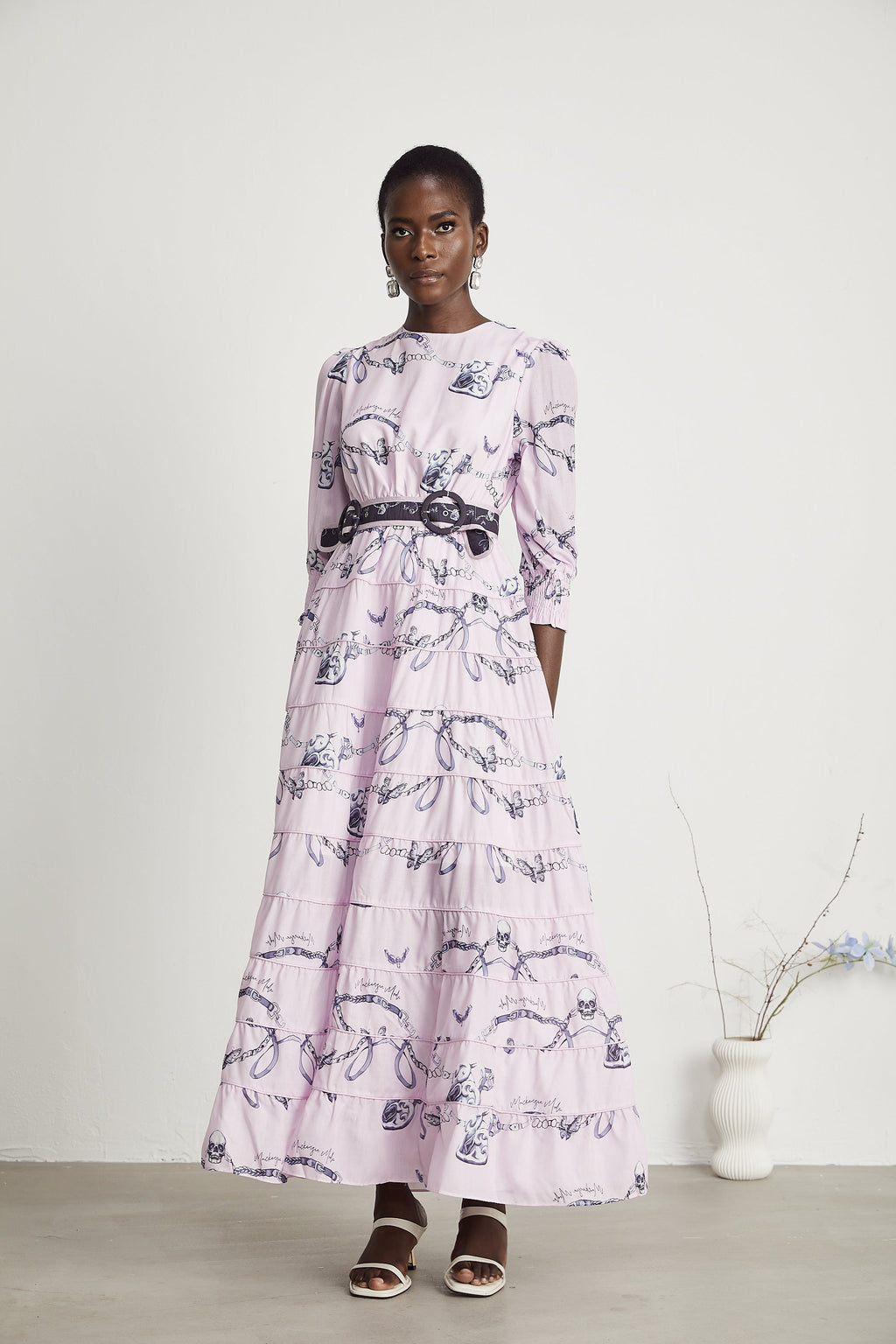 Vittoria midi elbise