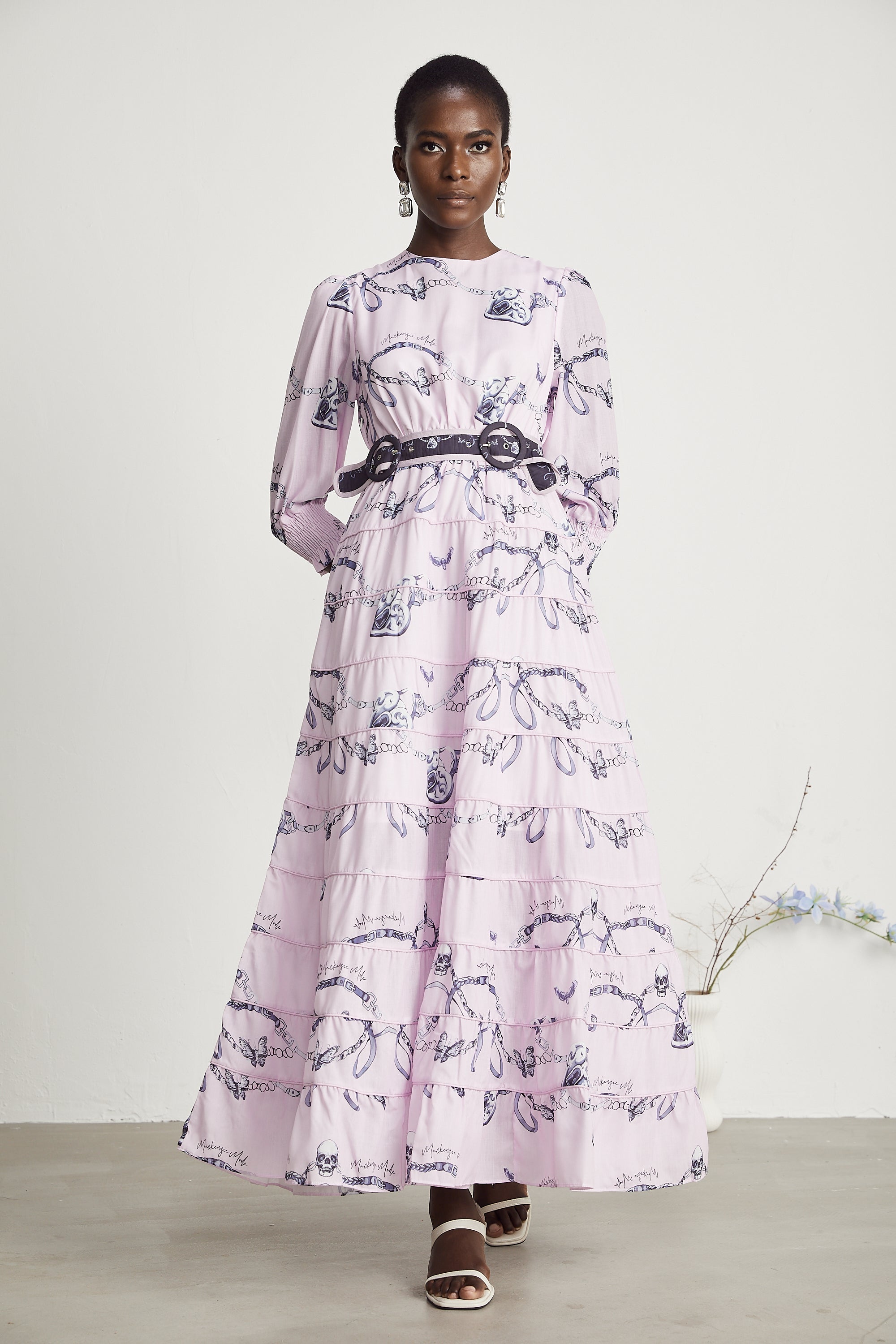 Vittoria midi elbise