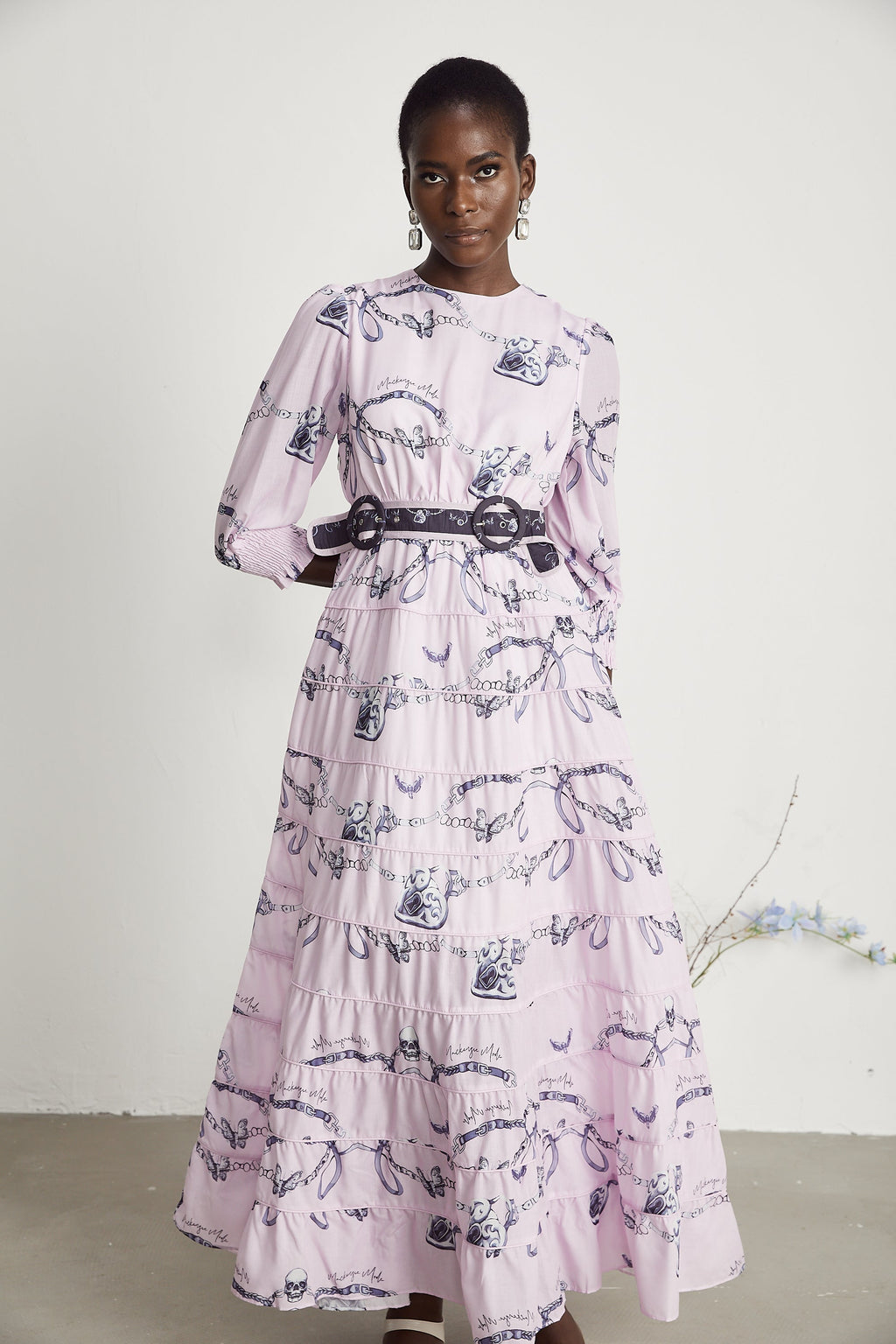 Vittoria midi elbise