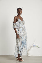 İpek Fırfır Elbise