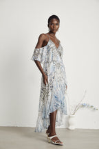 İpek Fırfır Elbise