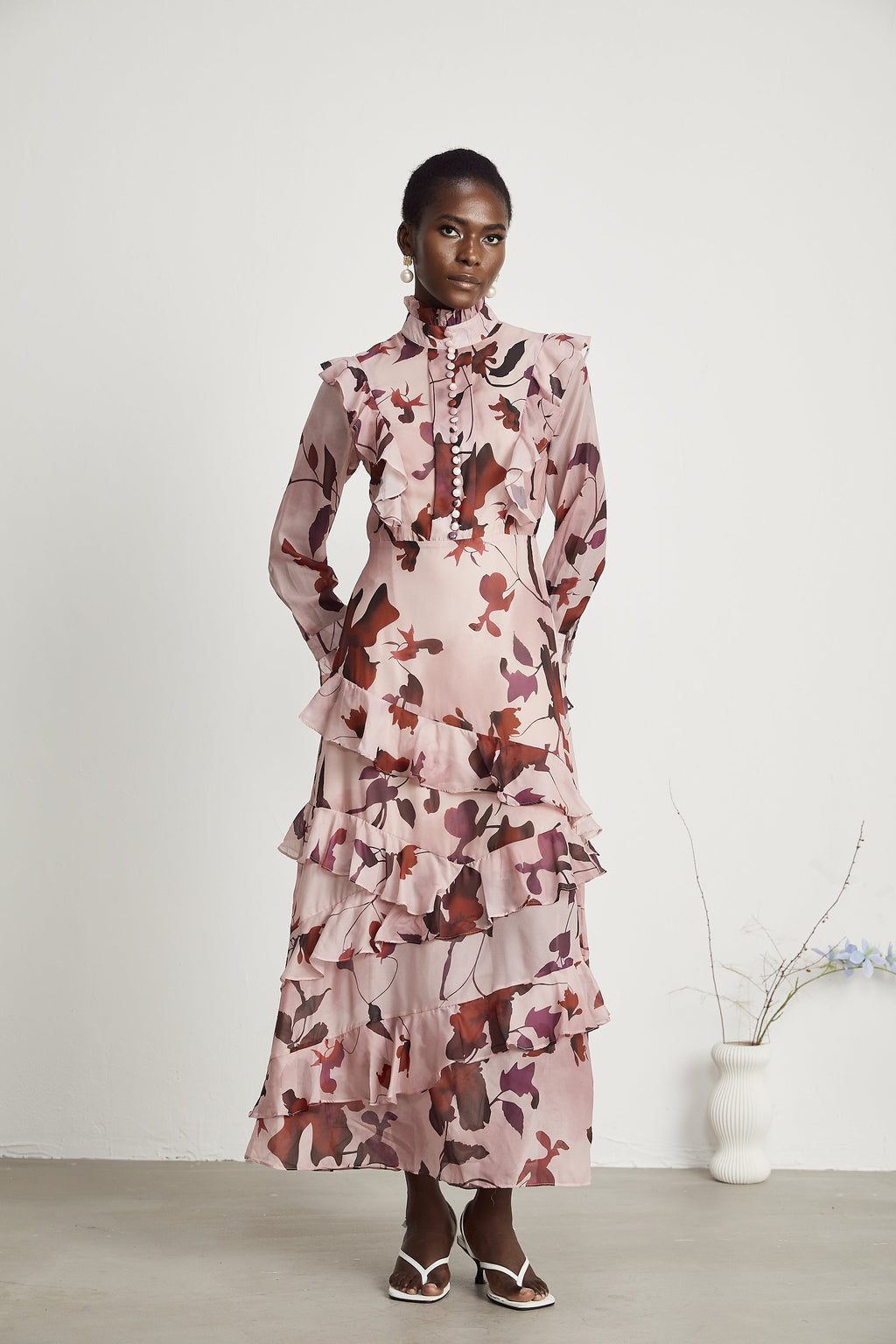 Agathe maksi elbise