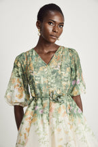 Marie kuşak mini elbise