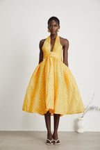 Juliette puantiye midi elbise