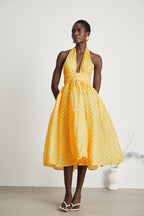 Juliette puantiye midi elbise