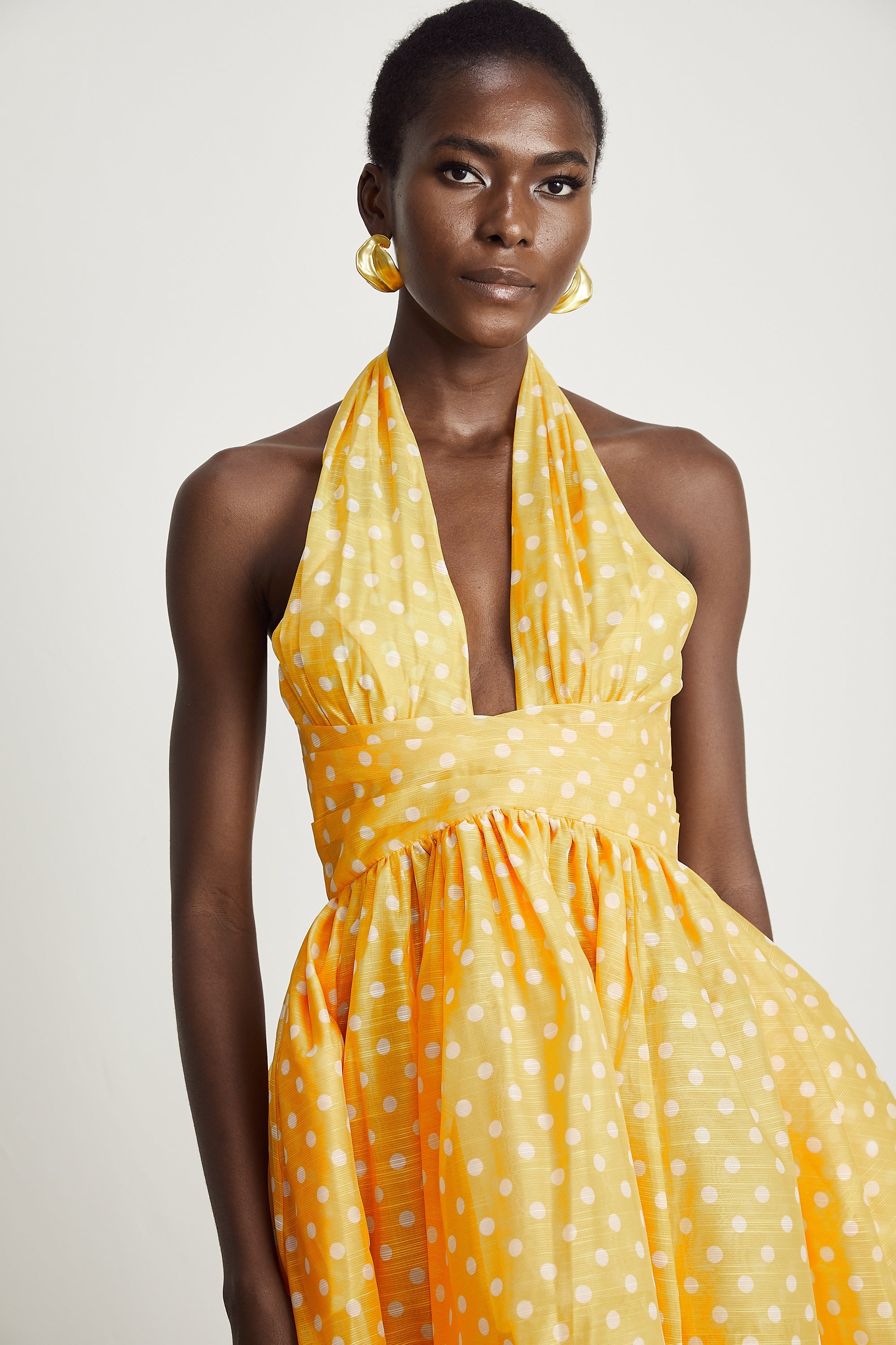 Juliette puantiye midi elbise