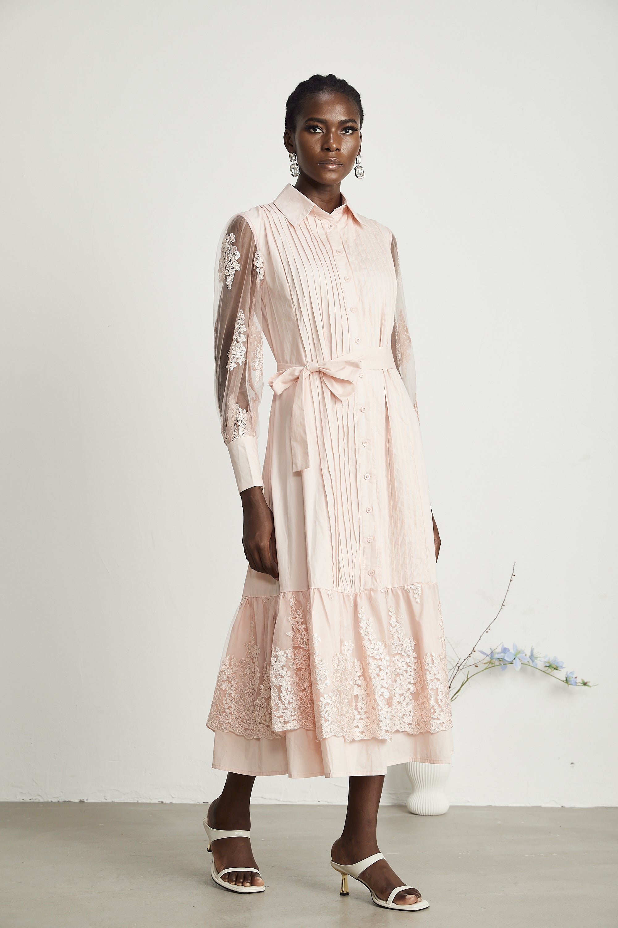 Capriana midi elbise