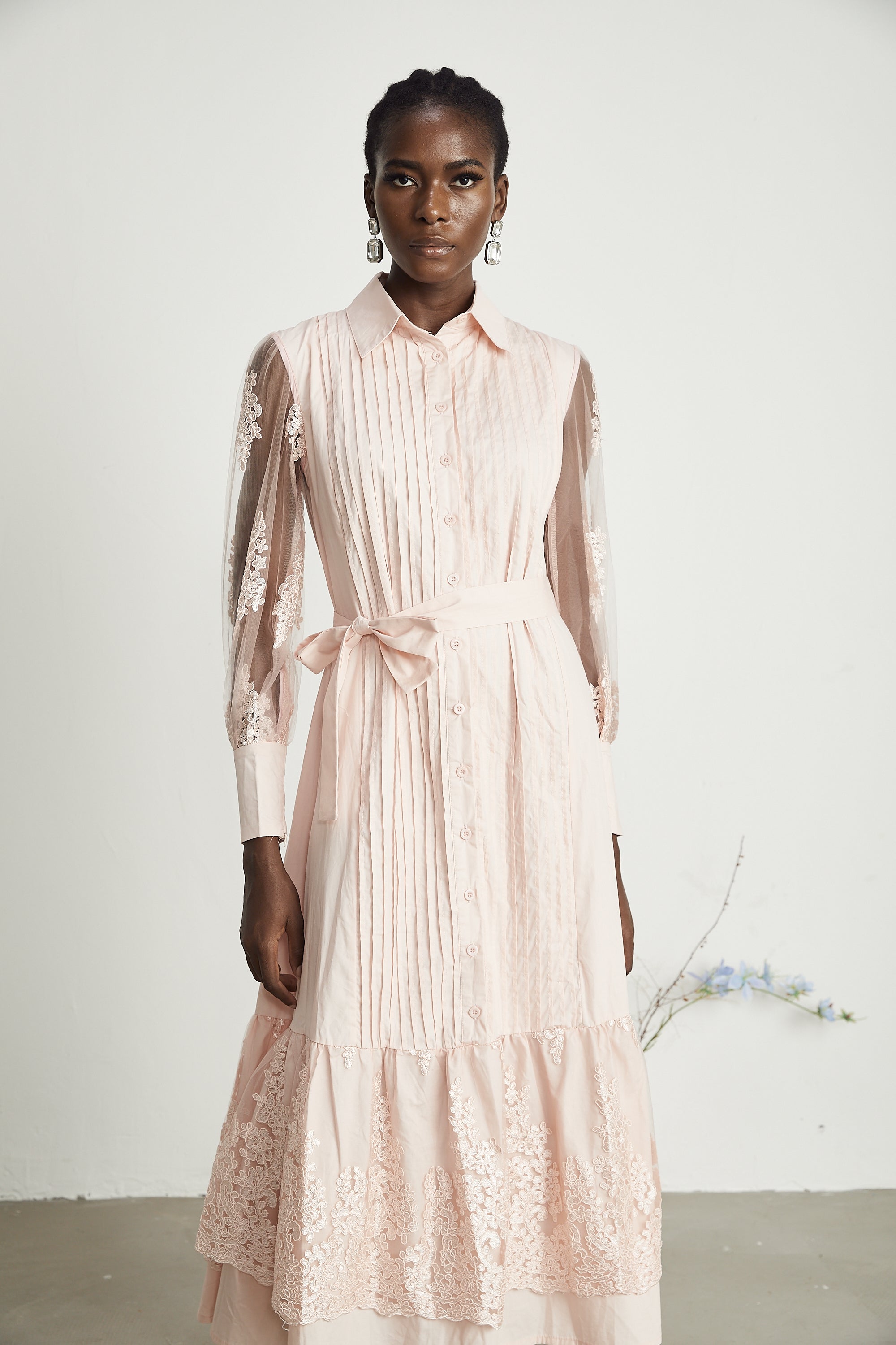 Capriana midi elbise