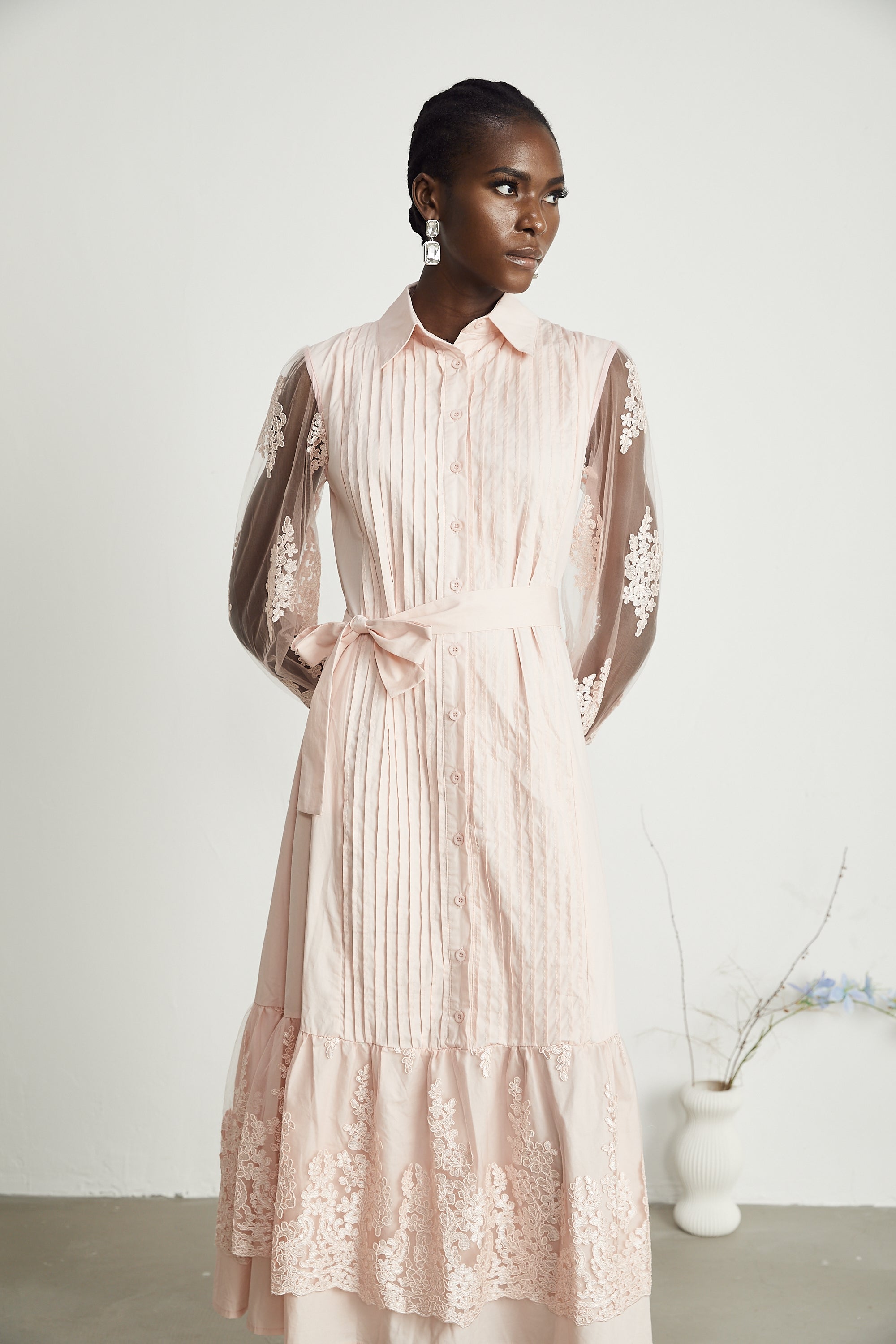 Capriana midi elbise