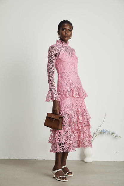 Caribe midi elbise