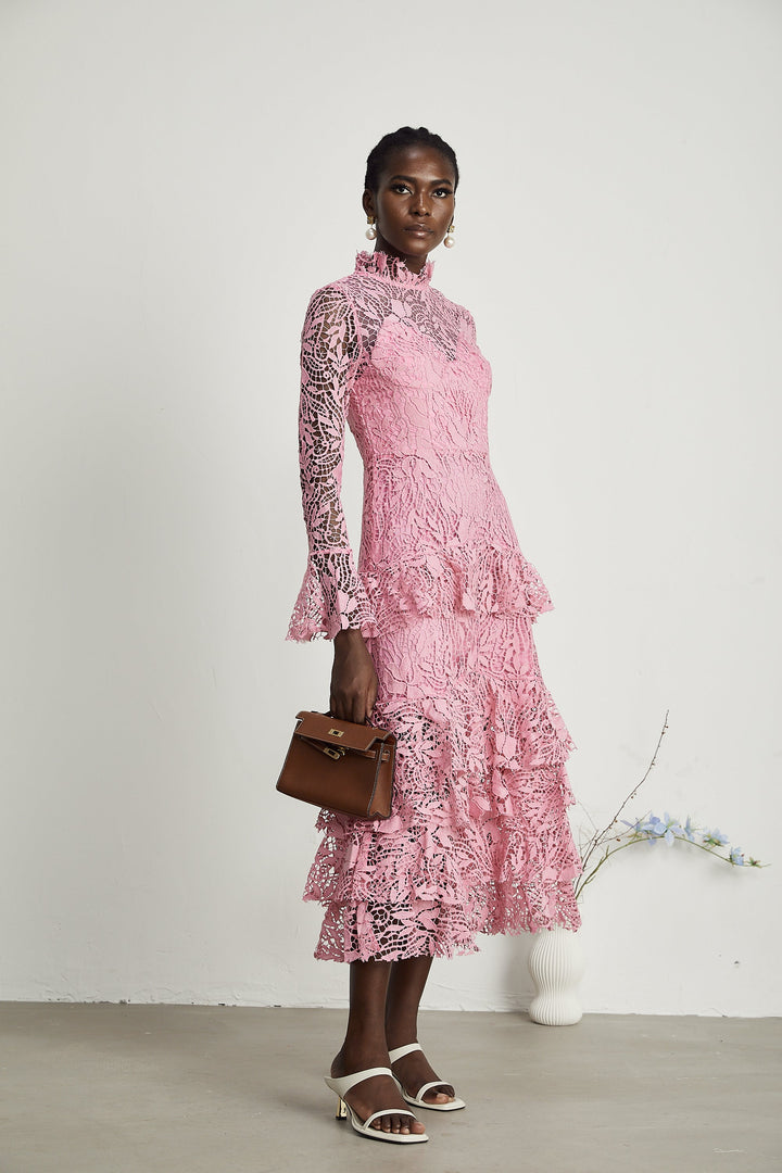Caribe midi elbise