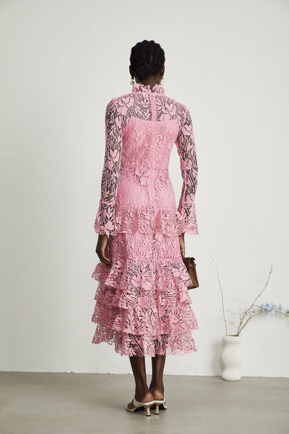 Caribe midi elbise