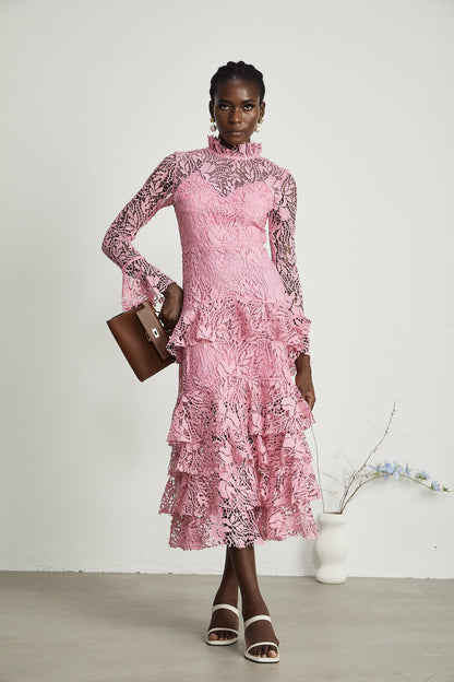 Caribe midi elbise