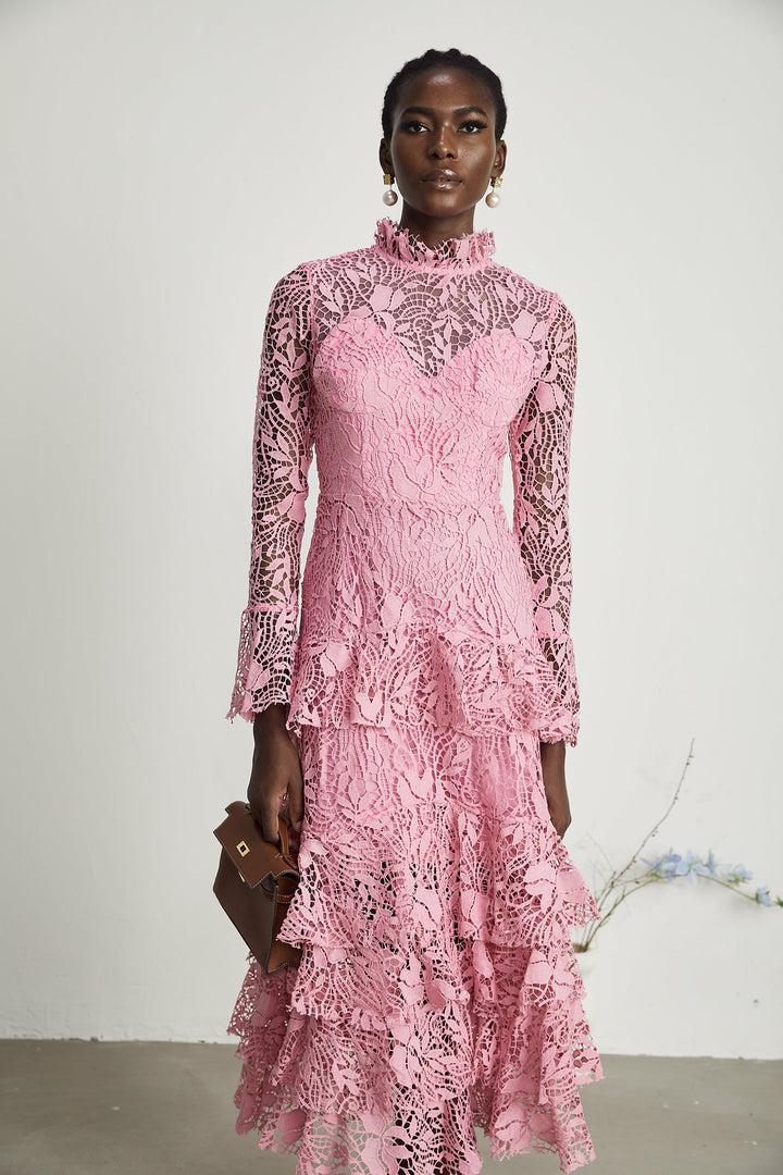 Caribe midi elbise