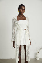 Marcella güpür uzun hırka