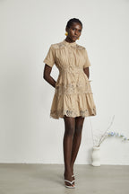 Elinor dantel mini elbise