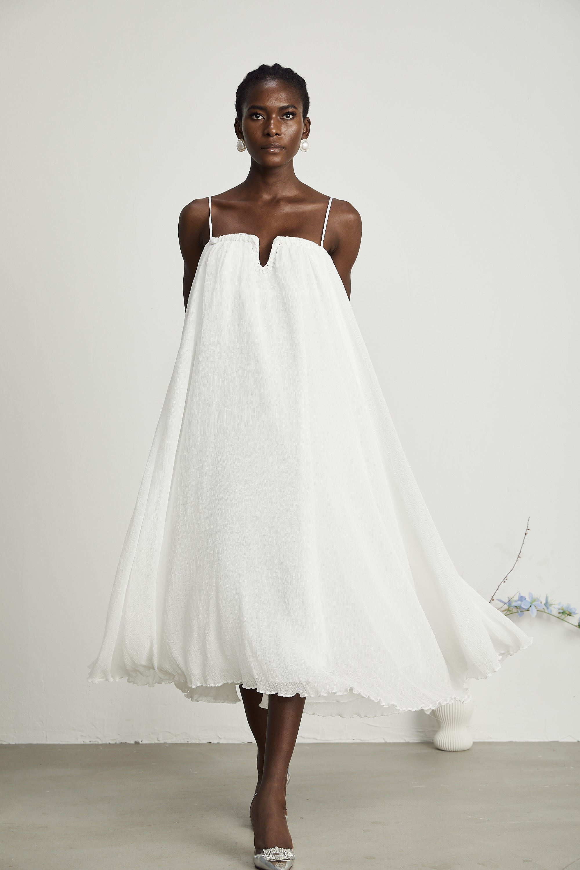 koletta tül mini elbise