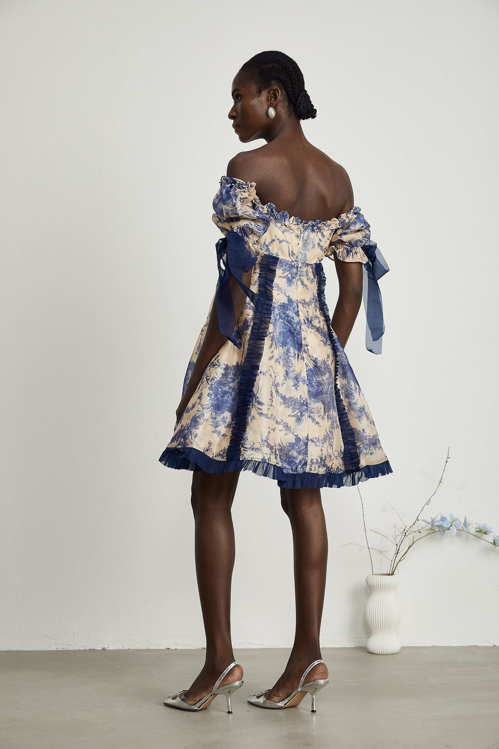 Robyn kurdele mini elbise