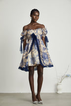 Robyn kurdele mini elbise