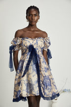 Robyn kurdele mini elbise