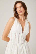 Jamiah çiçek mini elbise