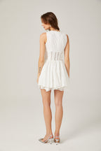 Jamiah çiçek mini elbise