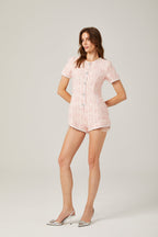 Selia yıpranmış efekt tulum