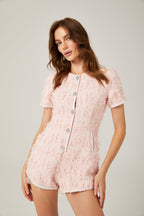 Selia yıpranmış efekt tulum