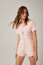 Selia yıpranmış efekt tulum