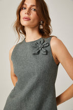 Viviane çiçekli mini elbise