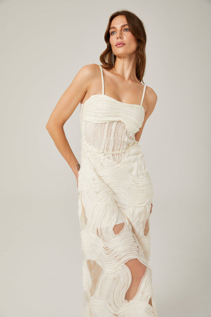 Allegra midi elbise