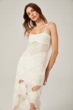 Allegra midi elbise