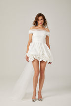 Aurore mini elbise