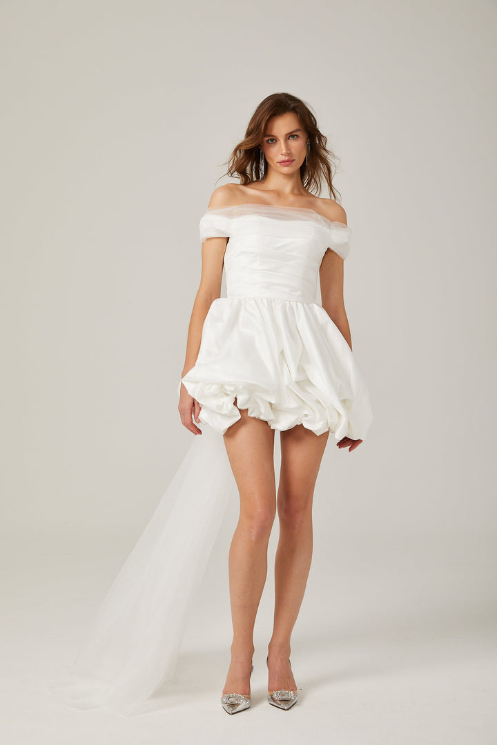 Aurore mini elbise