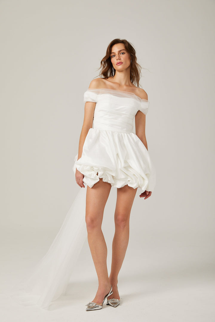 Aurore mini elbise