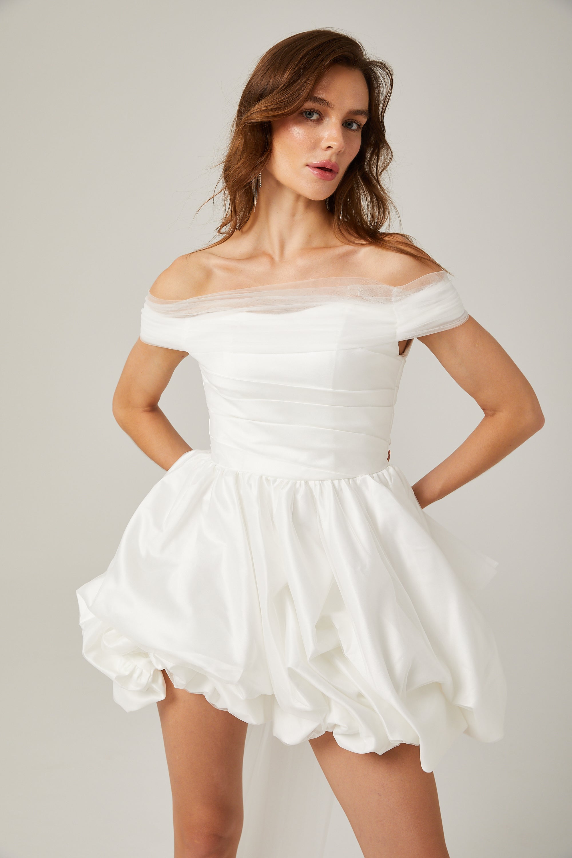 Aurore mini elbise