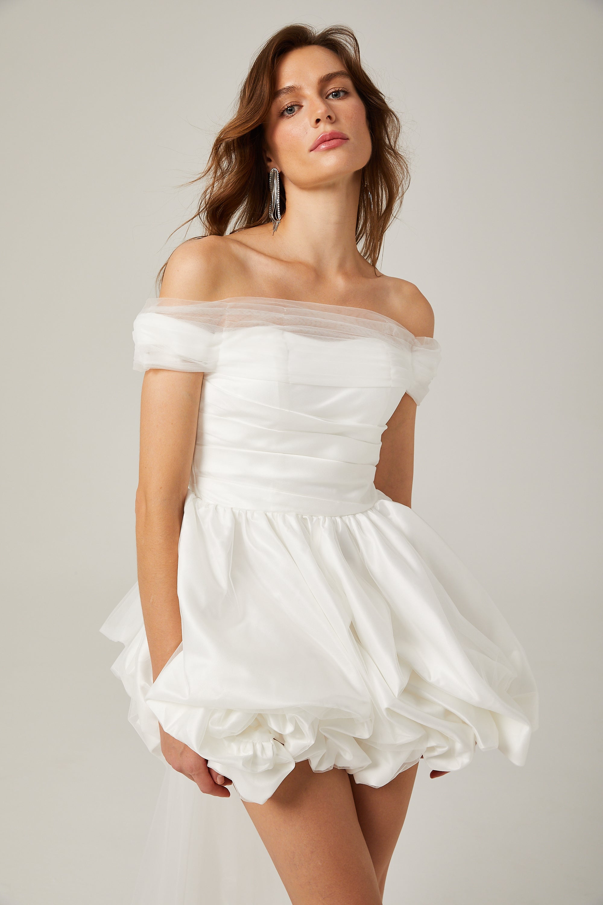 Aurore mini elbise