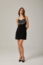 Seraphina süslemeli mini elbise