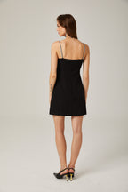 Seraphina süslemeli mini elbise