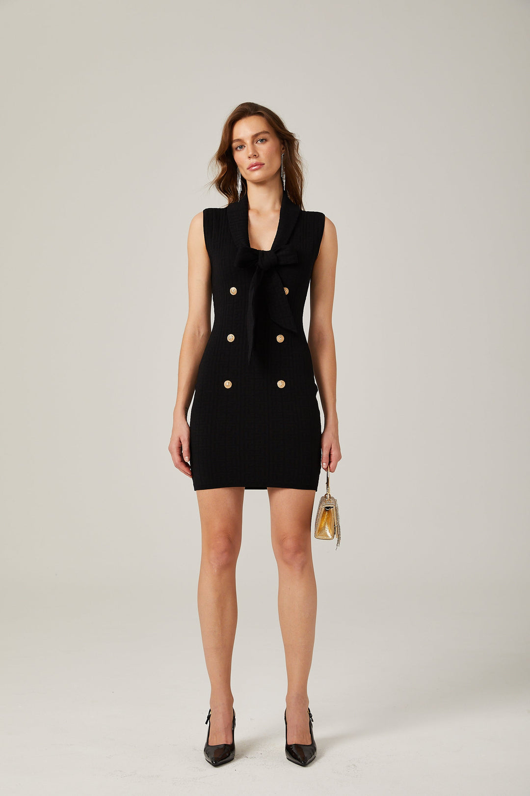 Charlotte örme mini elbise