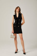 Charlotte örme mini elbise