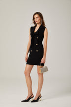 Charlotte örme mini elbise