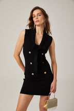 Charlotte örme mini elbise