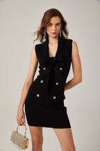 Charlotte örme mini elbise