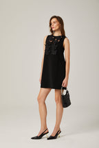 Isolde çiçek mini elbise